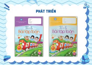BỘ VỞ Ô LI BÀI TẬP TOÁN LỚP 1 (PHÁT TRIỂN)