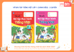 BỘ VỞ Ô LI BÀI TẬP TIẾNG VIỆT LỚP 1 (CÁNH DIỀU)